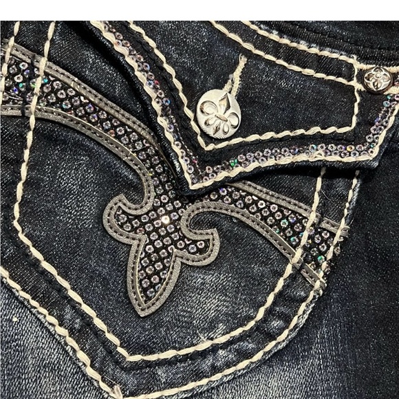 Rock Revival Heather Skinny Jeans - Picture 4 of 6